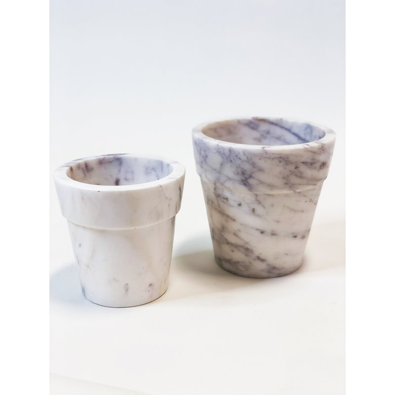 Pot Planter, 5" H x 4.37" W x 3" D