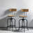 Juventino Barstool With Fir Wood