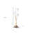 27.5" In 6-Light Acrylic Globe Aluminun Led Chrysanthe Metal Table Lamp-1043343903
