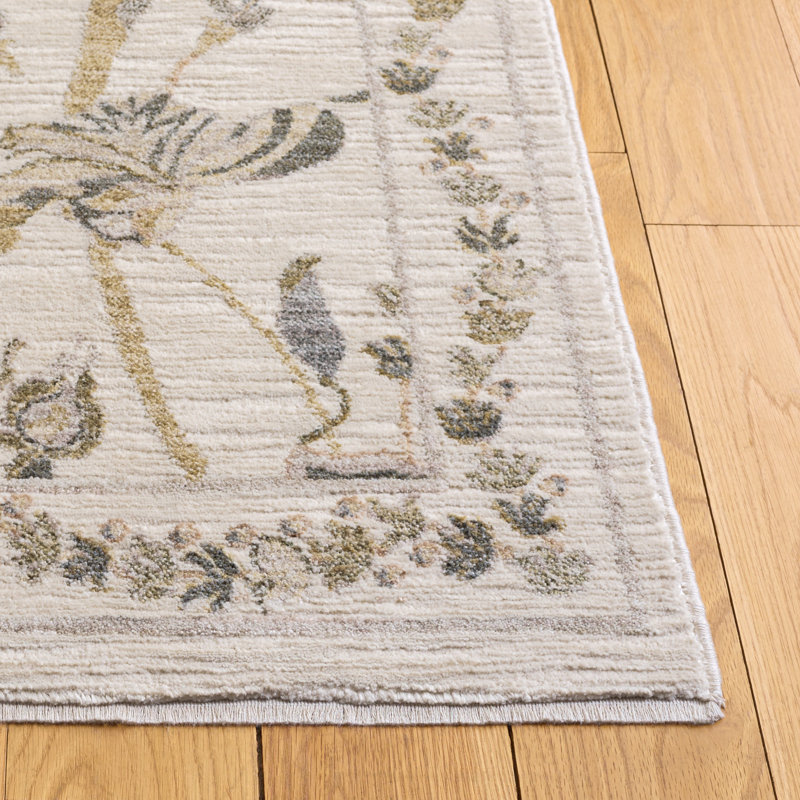 Floral Indoor Rug, Rectangle 8' x 10'