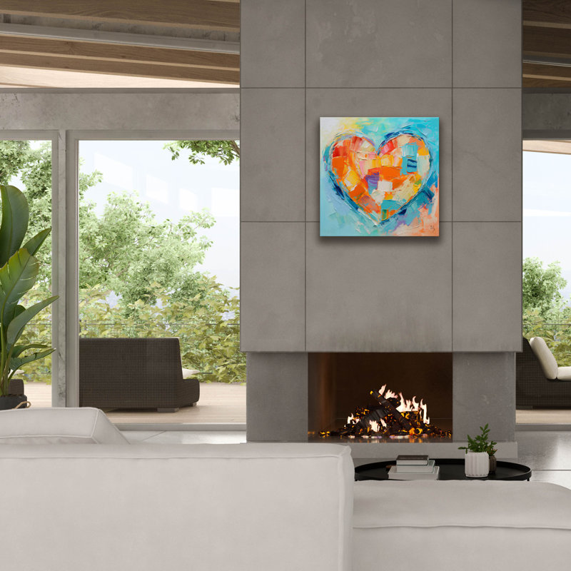 «Colours of Emotion» d'Ivan Guaderrama, H 26 po x l 26 po x P 1,5 po