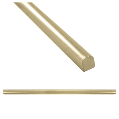 0.5 in. L x 12 in. W Round