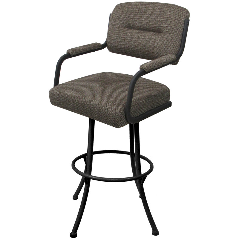 Tabouret pivotant 30,00 po Maun, gris