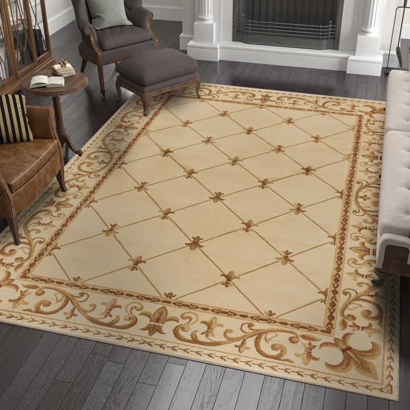 Tapis d'intérieur d'intérieur Clarence, Rectangle 5 pi 3 po x 7 pi 3 po