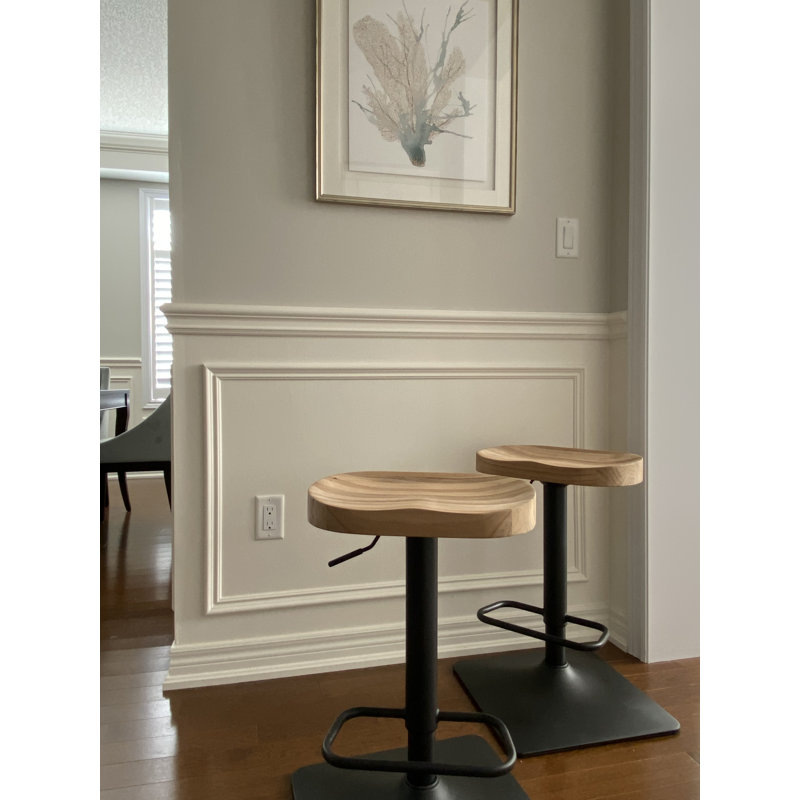 SEAT4U Freddi Solid Wood Seat Bar and Counter Stool