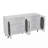 Accent Sideboard Cabinet With Acrylic Doors, Freestanding Storage Cupboard Console Table  Kitchen Dining  Hallway Office,-105493104