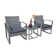 Ables Wicker 2 - Person Patio Conversation Sets with Cushions