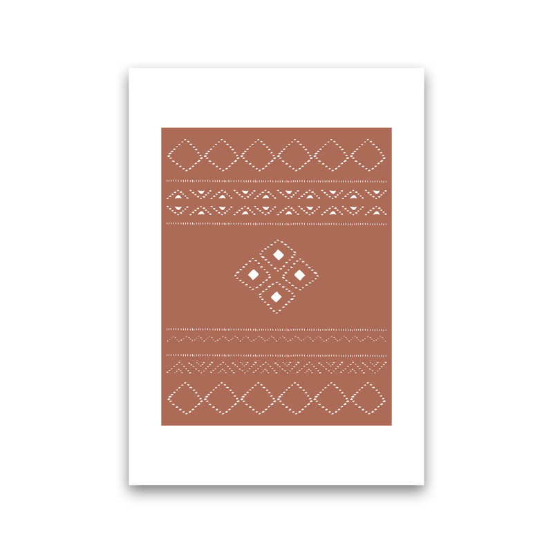 Ethno Clay - Print, 42cm H x 30cm W x 1cm D, No Frame