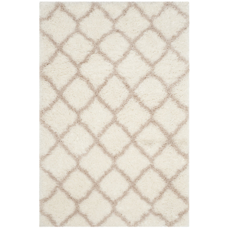 Natosha Shag Performance Geometric Rug