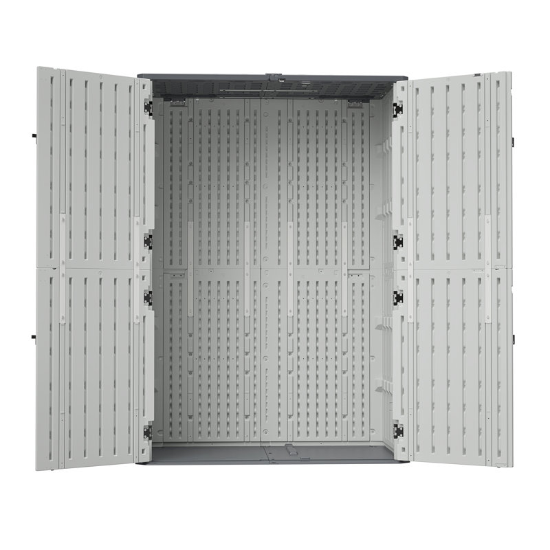 Rust Proof Resin Garden Equipment Storage - Weatherproof