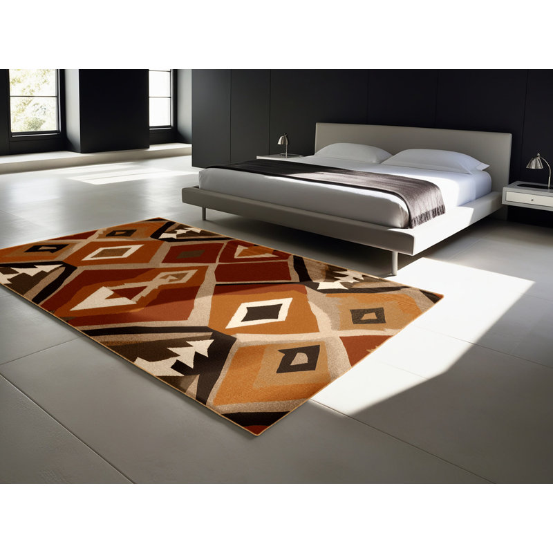 Tribal Flow Rug, Rectangle 8' x 12'