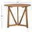 Round Acacia Outdoor Dining Table , 35.4'' in. W 35.4'' in. D-163336133