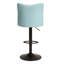Ensemble de tabourets de bar pivotants 2, tabouret de comptoir réglable en hauteur, chaises de tabouret de bar modernes en simili cuir avec dossier pour îlot de cuisine -1267376368