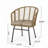 Outdoor Wicker Rattan Club Chair