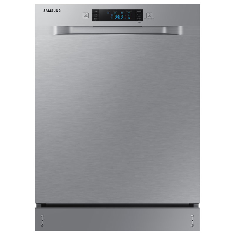 24" Stainless Steel Built-In Dishwasher with Front Control