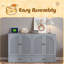 Lit escamotable avec grands tiroirs Murphy-1088745759-1088745756