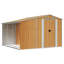 Brysin Garden Shed 277x279x179 cm Galvanised Steel-402864664