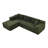 92.9'' 5-Seater Sherpa Compression Sofa – Removable Cushions & Toss Pillows, Tool-Free 1-Person Assembly for Family Living Rooms-547484555