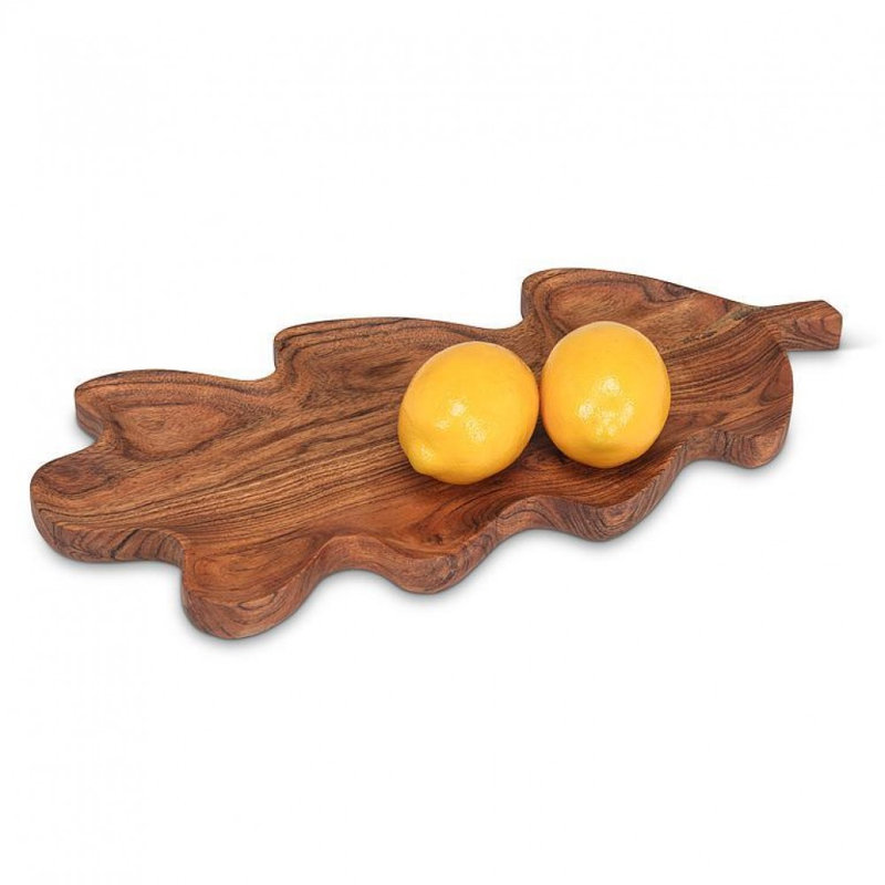 Medium Long Oak Leaf Shaped Tray