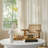 52''W Light Filtering Linen Curtains - Back Tab & Rod Pocket Top, 2 Panels Set-207340216