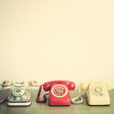 Axsel " Retro Telephones " by Andreka