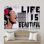Reproduction d'art sur toile imprimée: Banksy Woman Graffiti Art Decor, toile tendue 1P