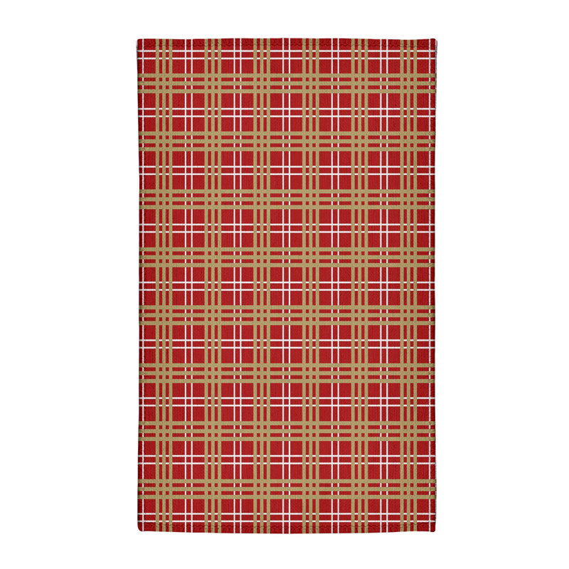 Tapis rouge à carreaux, Rectangle 2 pi x 3 pi