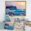«Blue Waves Breaking At The Beach III», peinture sur toile-59283512-59283511