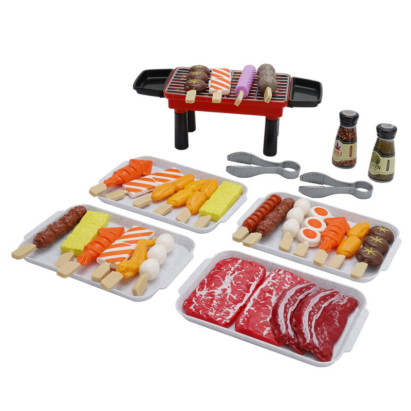 Grill Barbecue Preschool Play Food