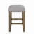 Grey and Oak Counter Height Stools (Set of 2)
