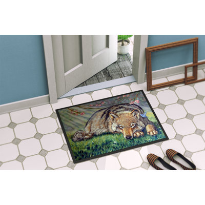 Non-Slip No Pattern Doormat