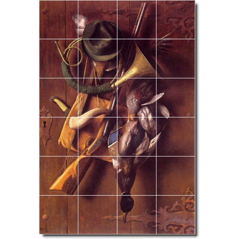 Carreau de céramique 48 po x 72 po 12 po x 12 po, Nature morte 04066