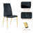 Bezons 4 - Person Glass Top Pedestal Dining Set-1610927815