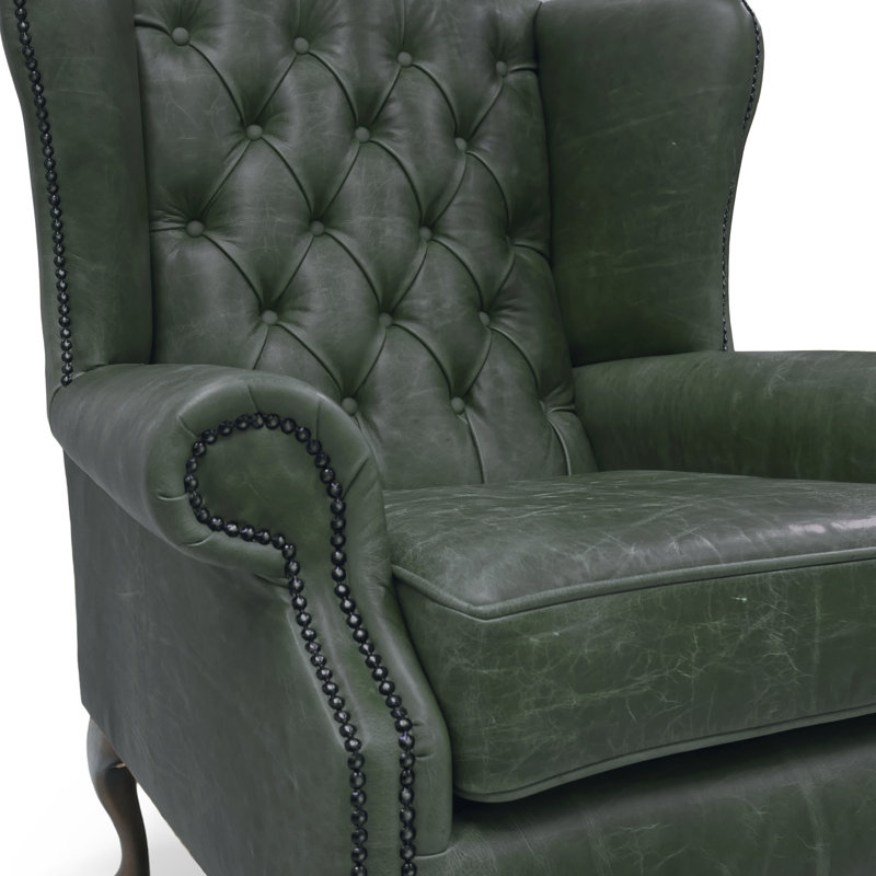 Dellaquila Upholstered Accent Chair, Green