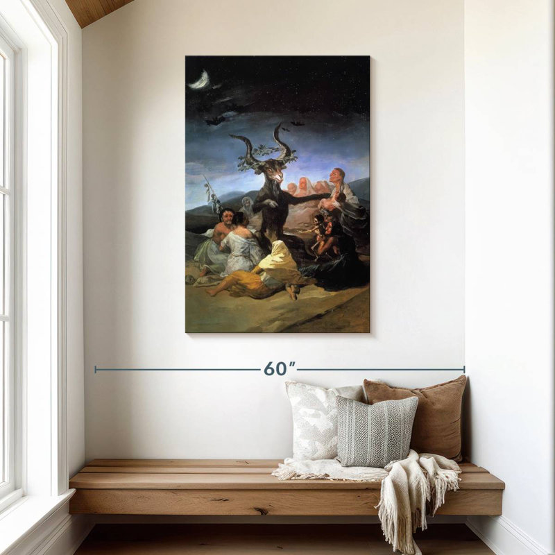 Kelan Witches' Sabbath 1797-98, 45" H x 30" W