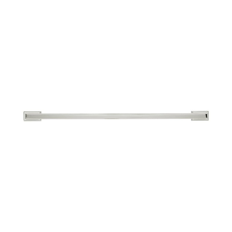 Brownstone Appliance Pull, 18", Polished Nickel
