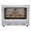 Four à convection de comptoir de 19 po pour casseroles de quart avec 3 grilles, puissance en acier inoxydable de 1440 W, 0,8 pi³ pi.