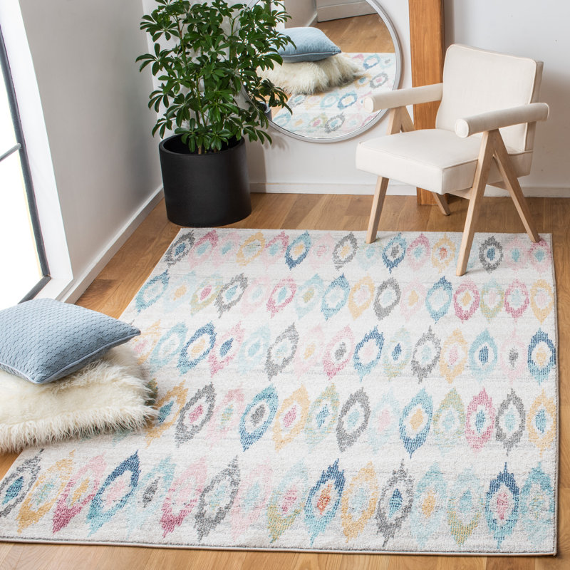 Tapis à motif géométrique Dostie Phoenix Performance, Rectangle 4 pi 5 po x 6 pi 5 po
