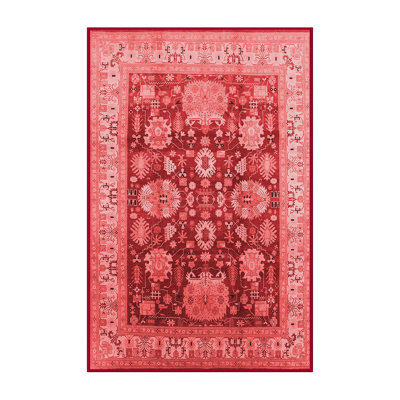 Tapis rouge Mid-Century moderne 660