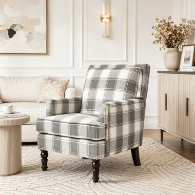 Chaise d'appoint rembourrée