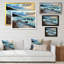 Wild Blue Ocean Waves XVII - reproduction d'art sur toile-1313477708-1313477705