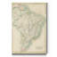 Carte du Brésil - reproduction sur toile tendue-638636394