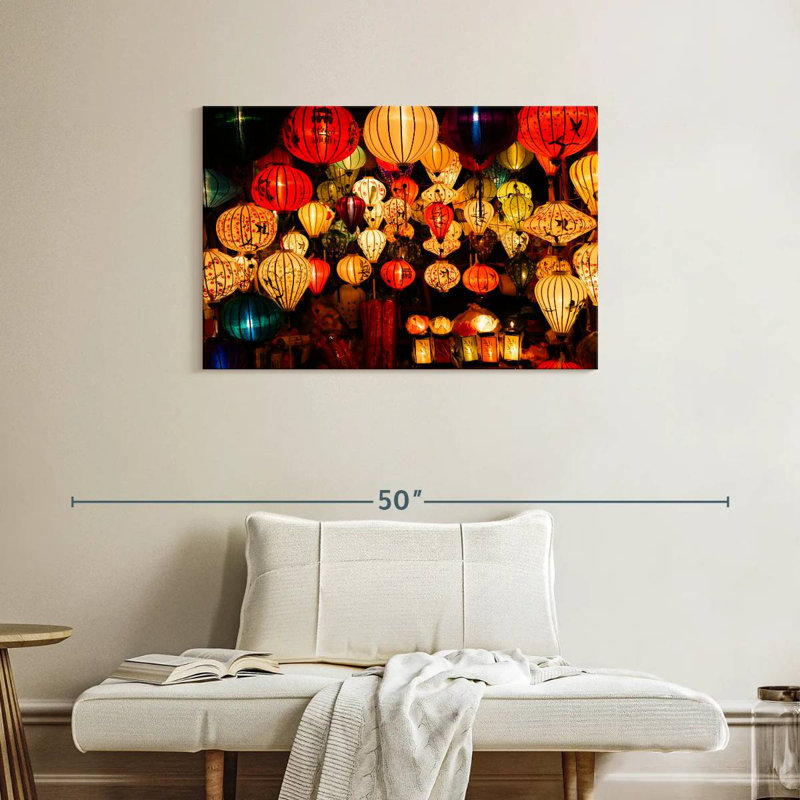 Nicci Asian Lantern Festival, 24" H x 36" W