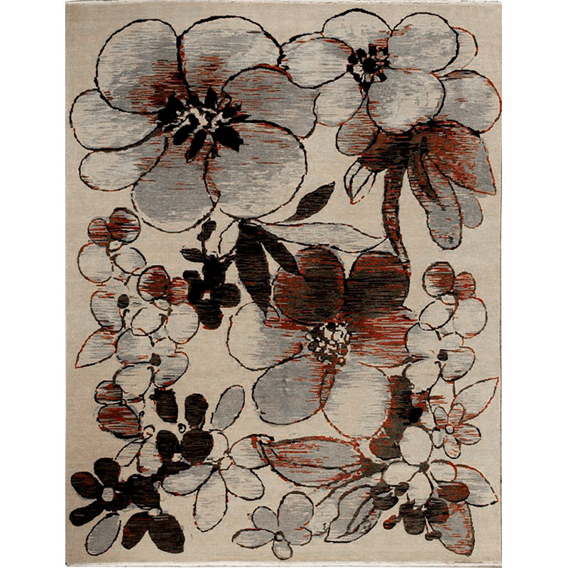 Floral Area Rug
