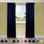 Panneau de rideau simple obscurcissant synthétique avec œillets Polen Drapery-28660146-28660142