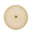 1- Piece One Size Textured Ceramic Table Lamp with Fluted Fabric Shade