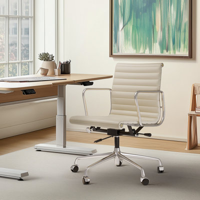 Genuine Leather Conference Chair