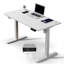 Aario One Piece Electric Height Adjustable Standing Desk with USB Charger-1704432460-1708182667