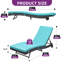 Chaise longue d'extérieur en osier-293913515