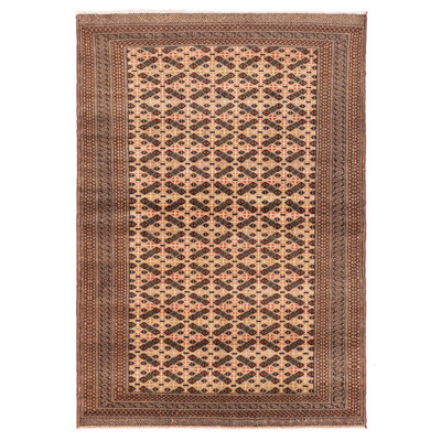 Baluch Khaki Rug 4'3" x 6'2"